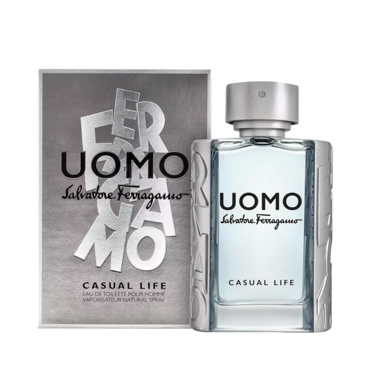 Uomo Casual Life Eau de Toilette Masculino - Salvatore Ferragamo - Universo do Perfume