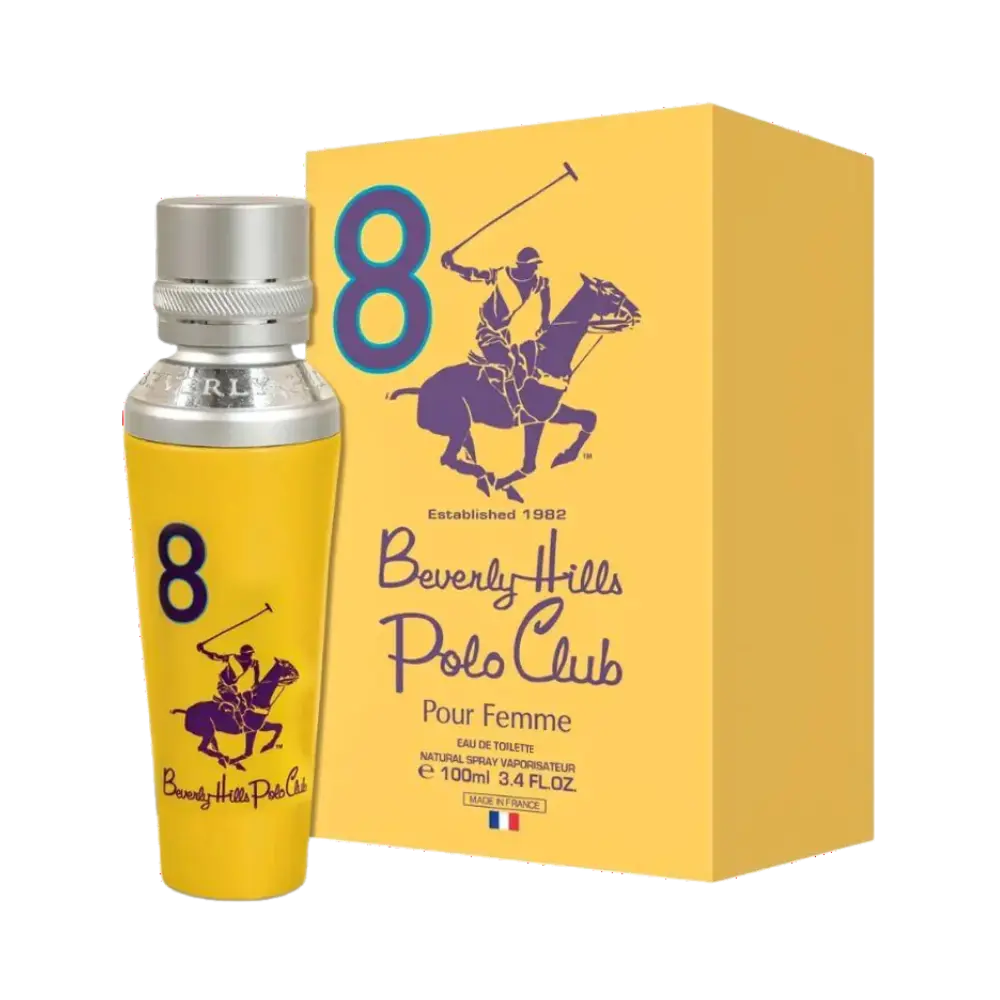 Polo Club 8 Pour Femme Eau de Toilette Feminino - Giorgio Beverly Hills - Universo do Perfume