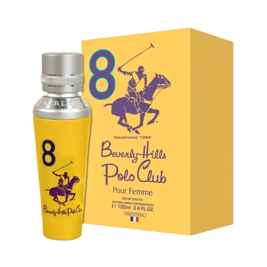 Polo Club 8 Pour Femme Eau de Toilette Feminino - Giorgio Beverly Hills - Universo do Perfume