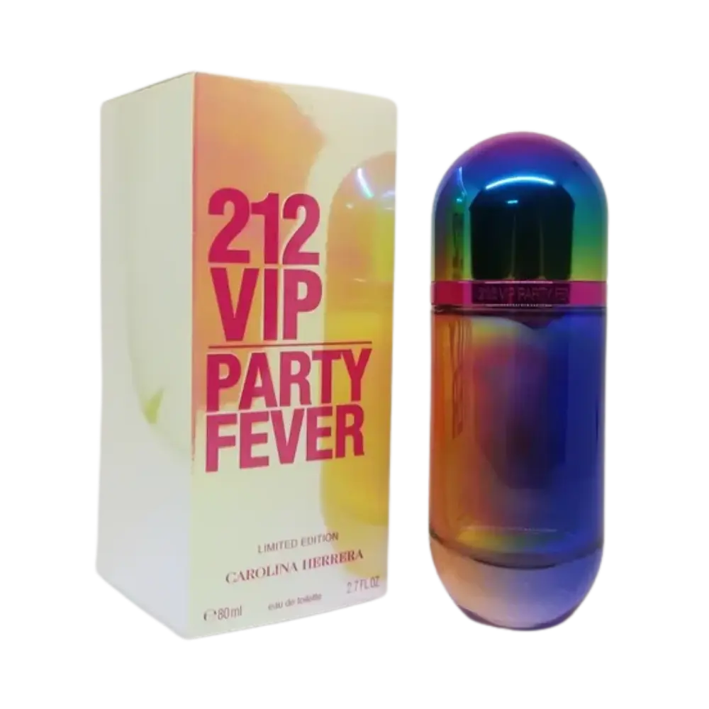 212 VIP Party Fever Limited Edition Eau de Toilette Feminino - Carolina Herrera - Universo do Perfume
