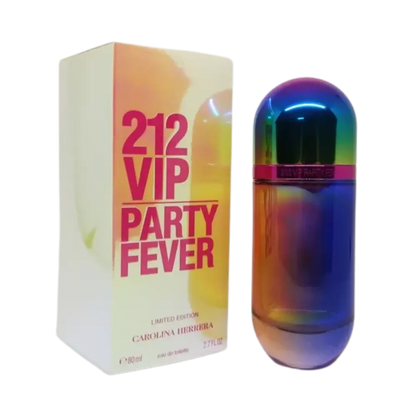 212 VIP Party Fever Limited Edition Eau de Toilette Feminino - Carolina Herrera - Universo do Perfume