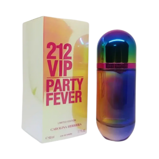 212 VIP Party Fever Limited Edition Eau de Toilette Feminino - Carolina Herrera - Universo do Perfume