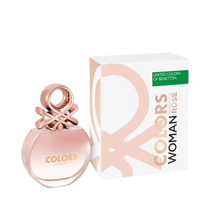 Colors Woman Rose Eau de Toilette Feminino - Benetton - Universo do Perfume