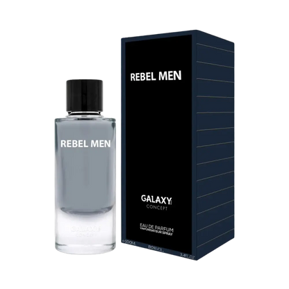 Rebel Men Eau de Parfum Masculino - Galaxy Plus - Universo do Perfume