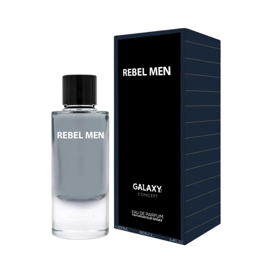 Rebel Men Eau de Parfum Masculino - Galaxy Plus - Universo do Perfume