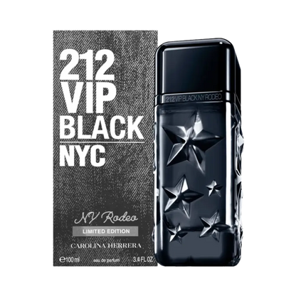 212 VIP Black Rodeo Limited Edition Eau de Parfum Masculino - Carolina Herrera - Universo do Perfume