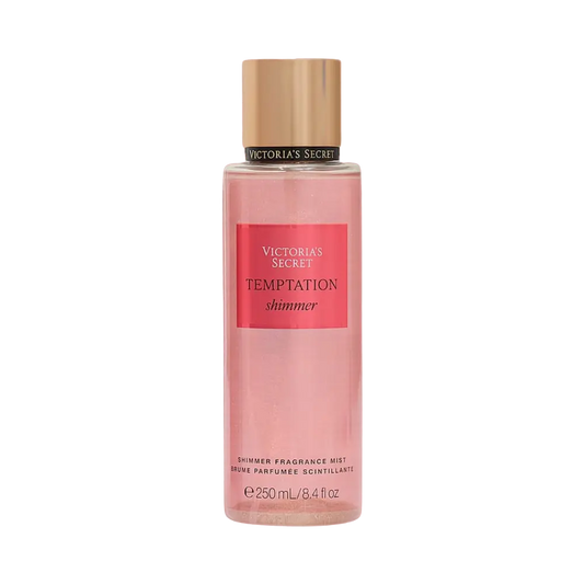 Body Splash Temptation Shimmer Frutada Floral Feminino - Victorias Secret - Universo do Perfume