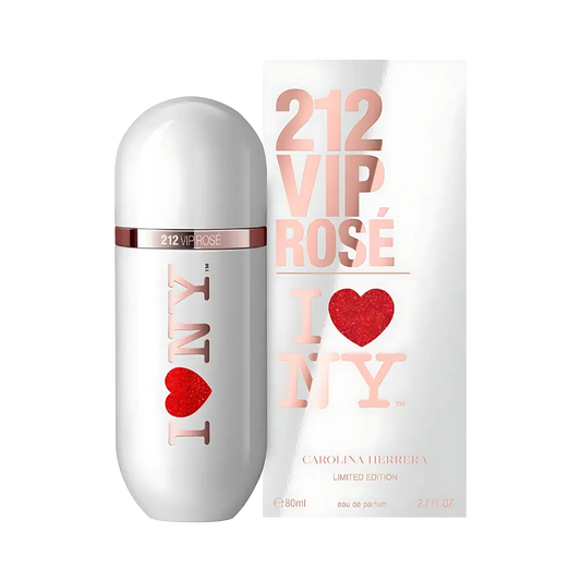 212 Vip Rose I Love Ny Eau de Parfum Feminino - Carolina Herrera - Universo do Perfume
