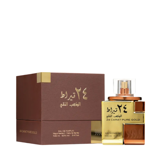 24 Carat Pure Gold Eau de Parfum Feminino - Lattafa - Universo do Perfume
