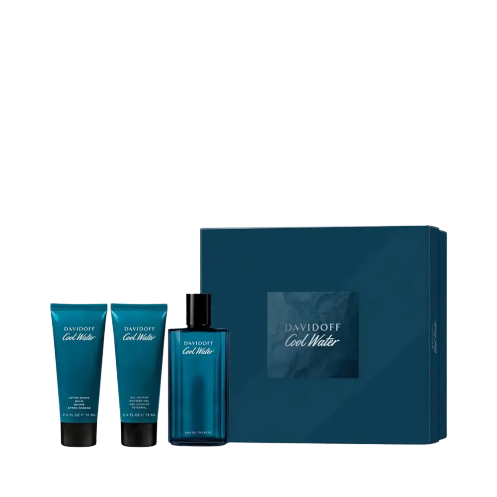 Kit Davidoff Cool Water Masculino Eau de Toilette - Davidoff - Universo do Perfume