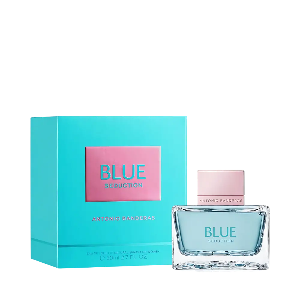 Blue Seduction Eau de Toilette Feminino - Antonio Banderas - Universo do Perfume