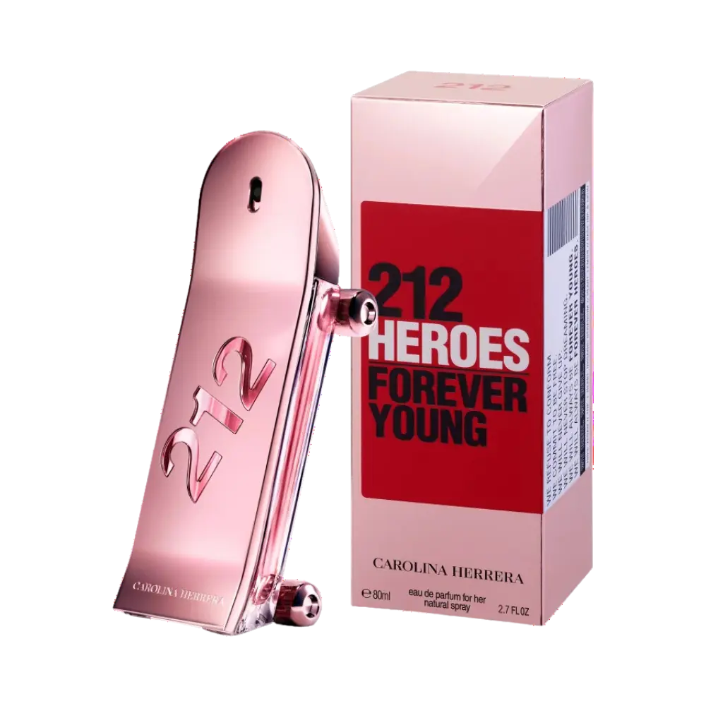 212 Heroes For Her Forever Young Eau de Parfum Feminino - Carolina Herrera - Universo do Perfume