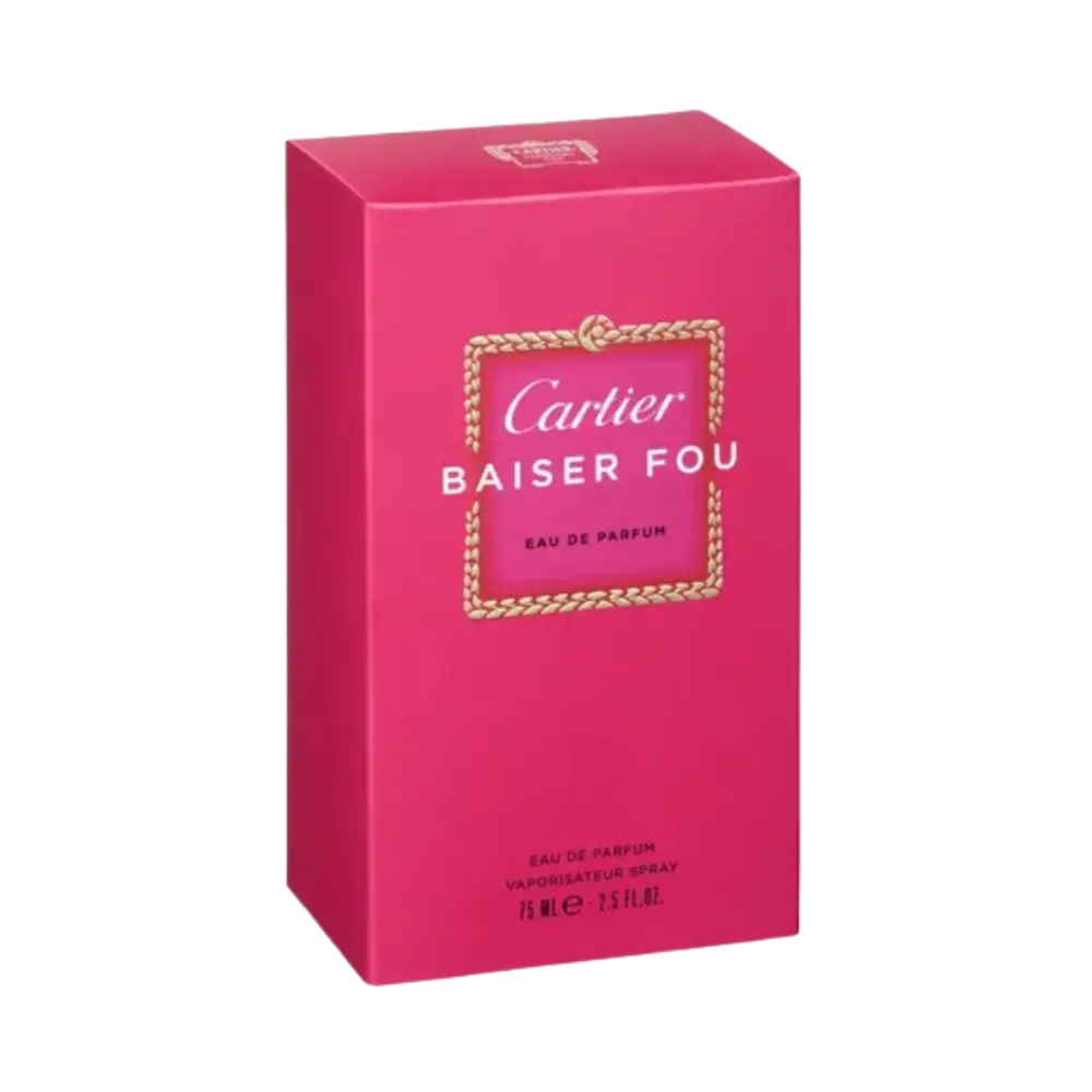 Baiser Fou Eau de Parfum Feminino - Cartier - Universo do Perfume