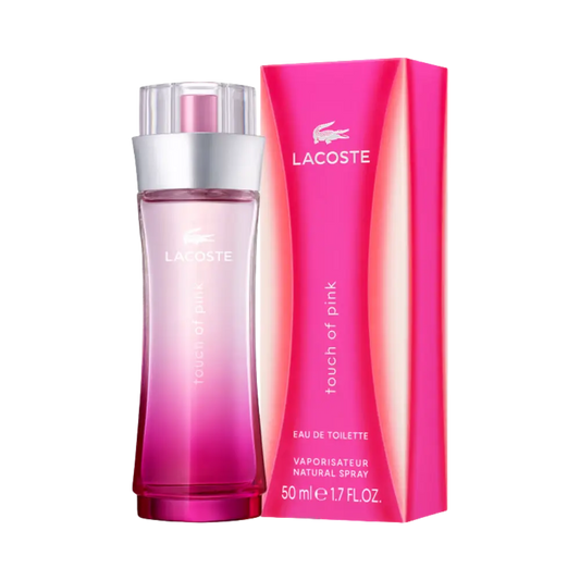 Touch Of Pink Eau de Toilette Feminino - Lacoste - Universo do Perfume