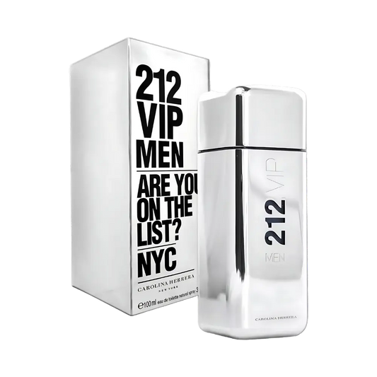 212 Vip Men Eau de Toilette Masculino - Carolina Herrera - Universo do Perfume