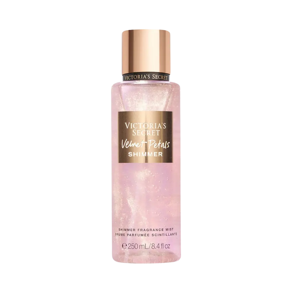 Body Splash Velvet Petals Shimmer Body Splash Feminino - Victorias Secret - Universo do Perfume