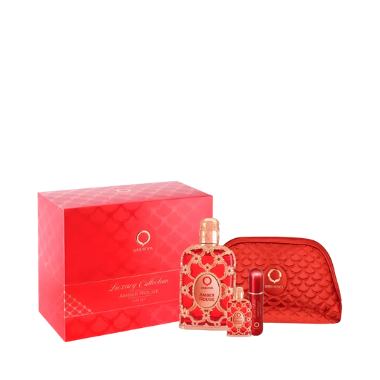 Kit Orientica Luxury Collection Amber Rouge Eau de Parfum Unissex - Orientica - Universo do Perfume