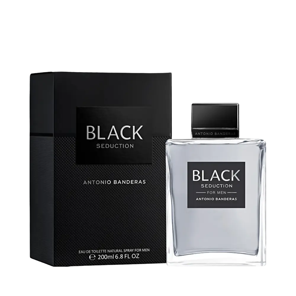 Black Seduction Eau de Toilette Masculino - Antonio Banderas - Universo do Perfume