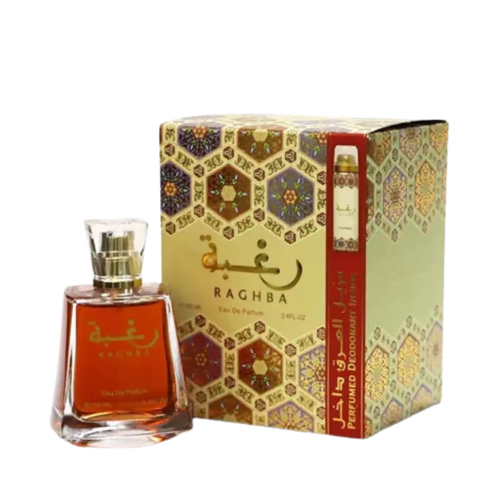 Raghba Eau de Parfum Unissex - Lattafa - Universo do Perfume