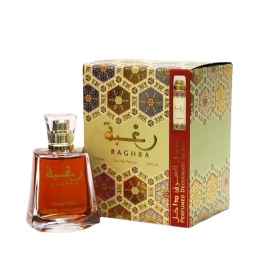 Raghba Eau de Parfum Unissex - Lattafa - Universo do Perfume