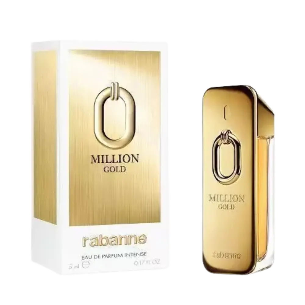 Miniatura Million Gold Eau de Parfum Intense Masculino - Paco Rabanne - Universo do Perfume
