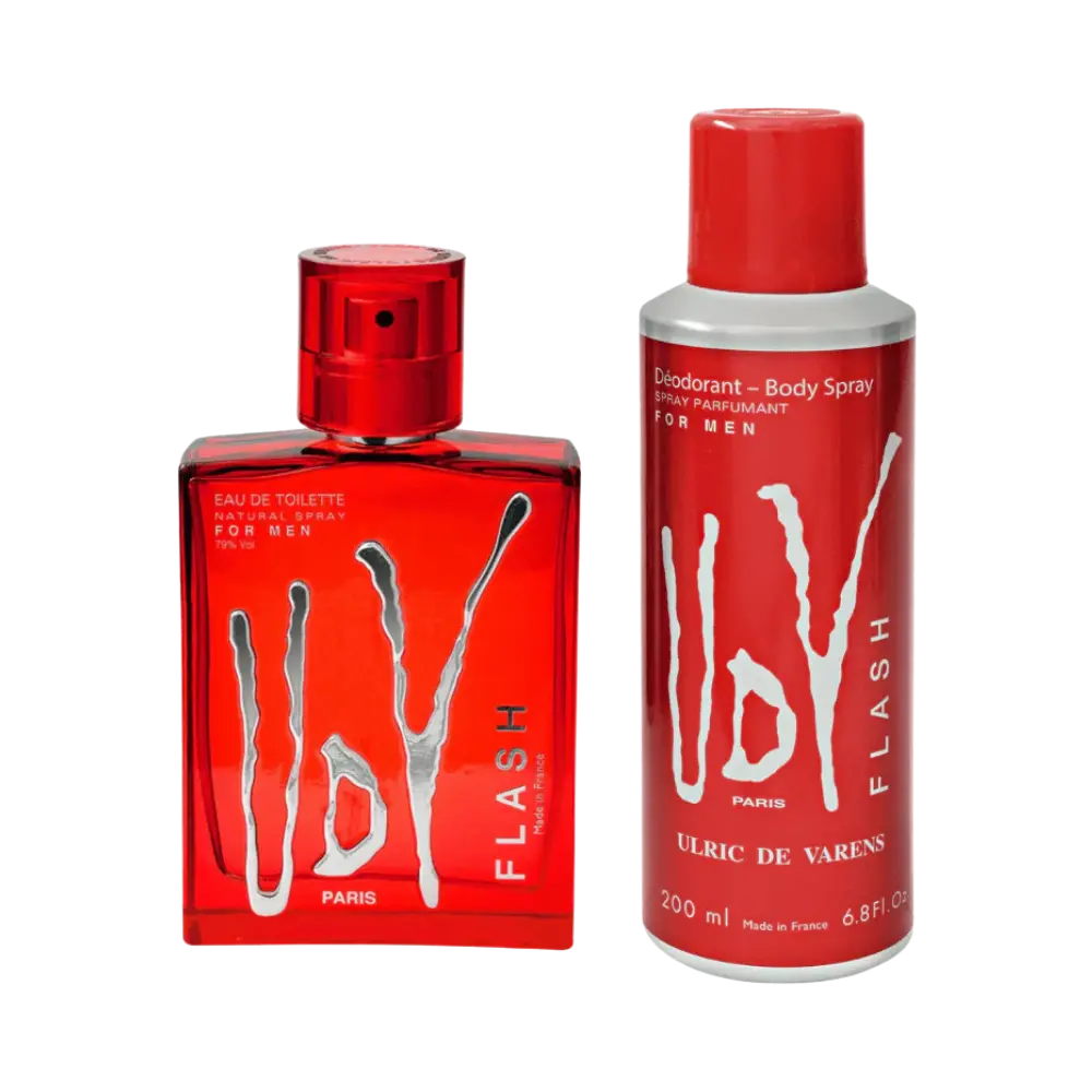 Kit Ulric de Varens Flash Masculino Eau de Toilette - Ulric de Varens - Universo do Perfume