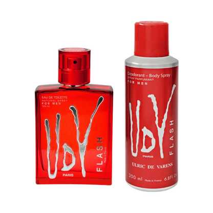 Kit Ulric de Varens Flash Masculino Eau de Toilette - Ulric de Varens - Universo do Perfume