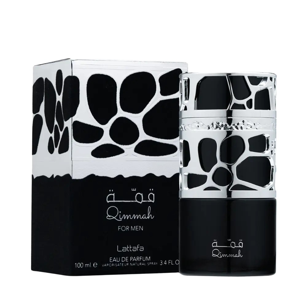 Qimmah For Men Eau de Parfum Masculino - Lattafa 100ml - Universo do Perfume