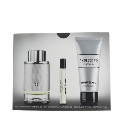 Kit Montblanc Explorer Platinum Masculino Eau de Parfum - Montblanc - Universo do Perfume