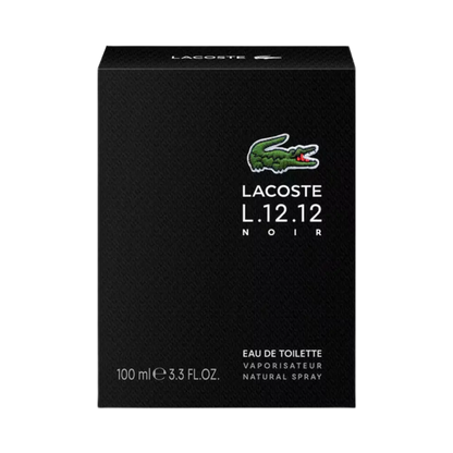 L.12.12 Noir Eau de Toilette Masculino - Lacoste - Universo do Perfume
