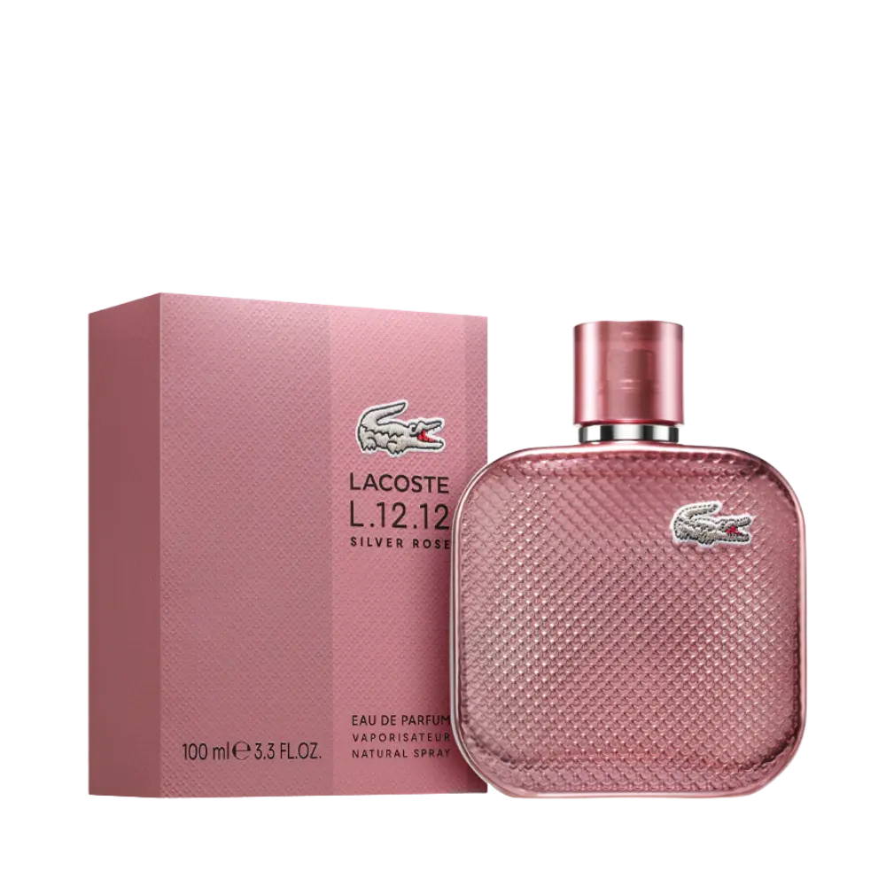 L.12.12 Silver Rose Eau de Parfum Feminino - Lacoste - Universo do Perfume