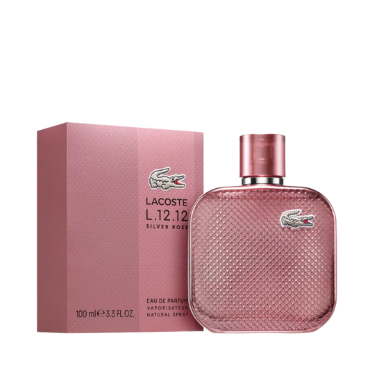 L.12.12 Silver Rose Eau de Parfum Feminino - Lacoste - Universo do Perfume