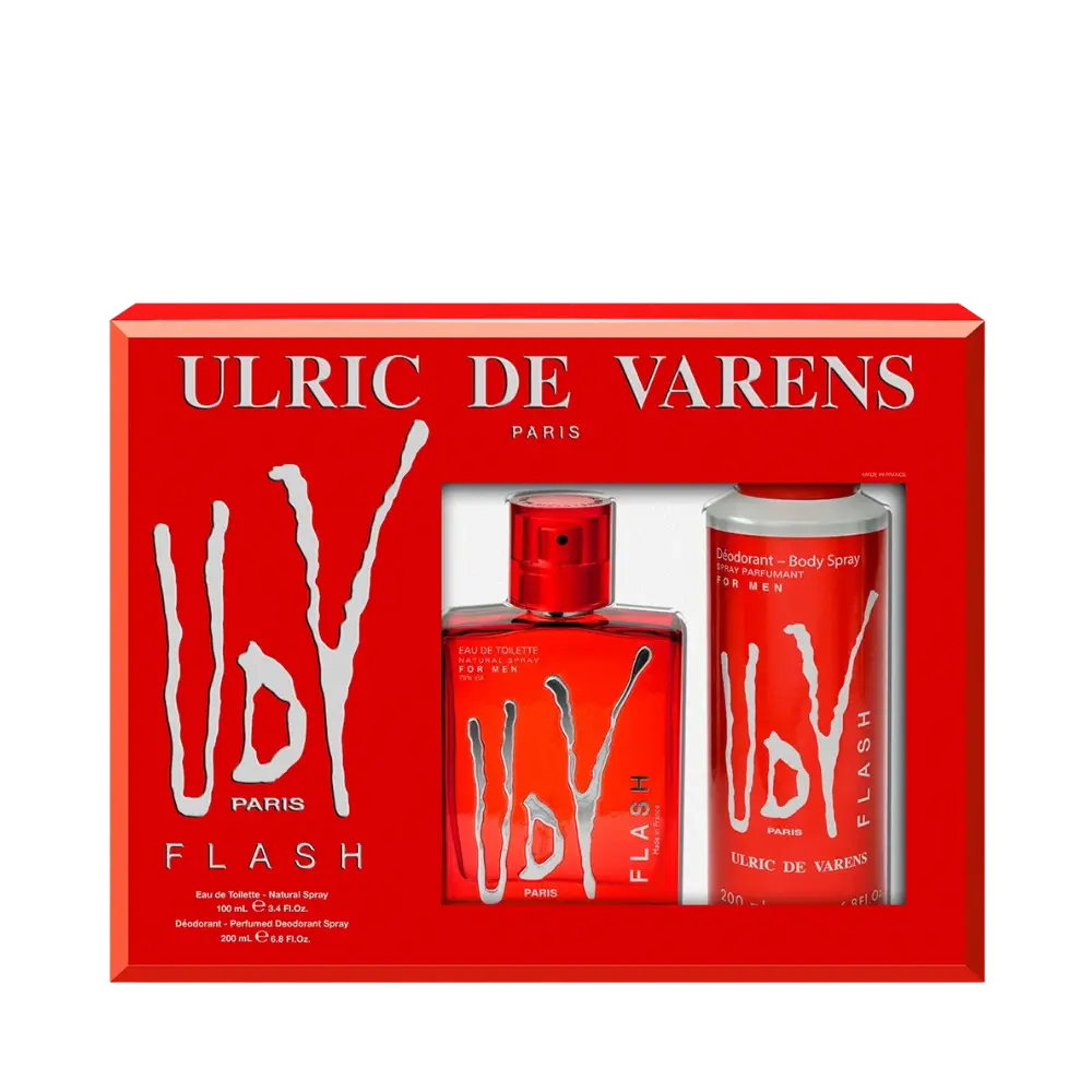 Kit Ulric de Varens Flash Masculino Eau de Toilette - Ulric de Varens - Universo do Perfume