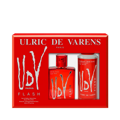Kit Ulric de Varens Flash Masculino Eau de Toilette - Ulric de Varens - Universo do Perfume