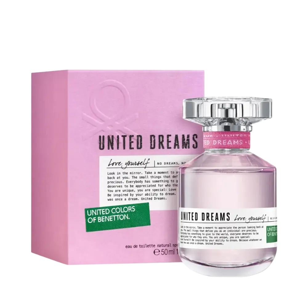 United Dreams Love Yourself Eau de Toilette Feminino - Benetton - Universo do Perfume