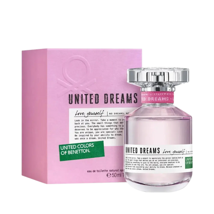 United Dreams Love Yourself Eau de Toilette Feminino - Benetton - Universo do Perfume