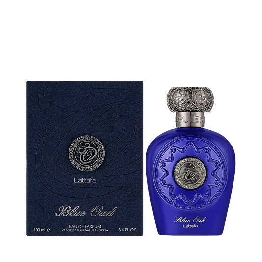 Lattafa Blue Oud Eau de Parfum Unissex - Lattafa - Universo do Perfume