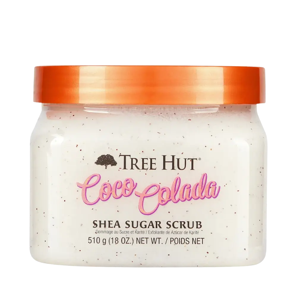 Tree Hut Coco Colada Shea Sugar Scrub Esfoliante Corporal Unissex - Tree Hut 510g - Universo do Perfume