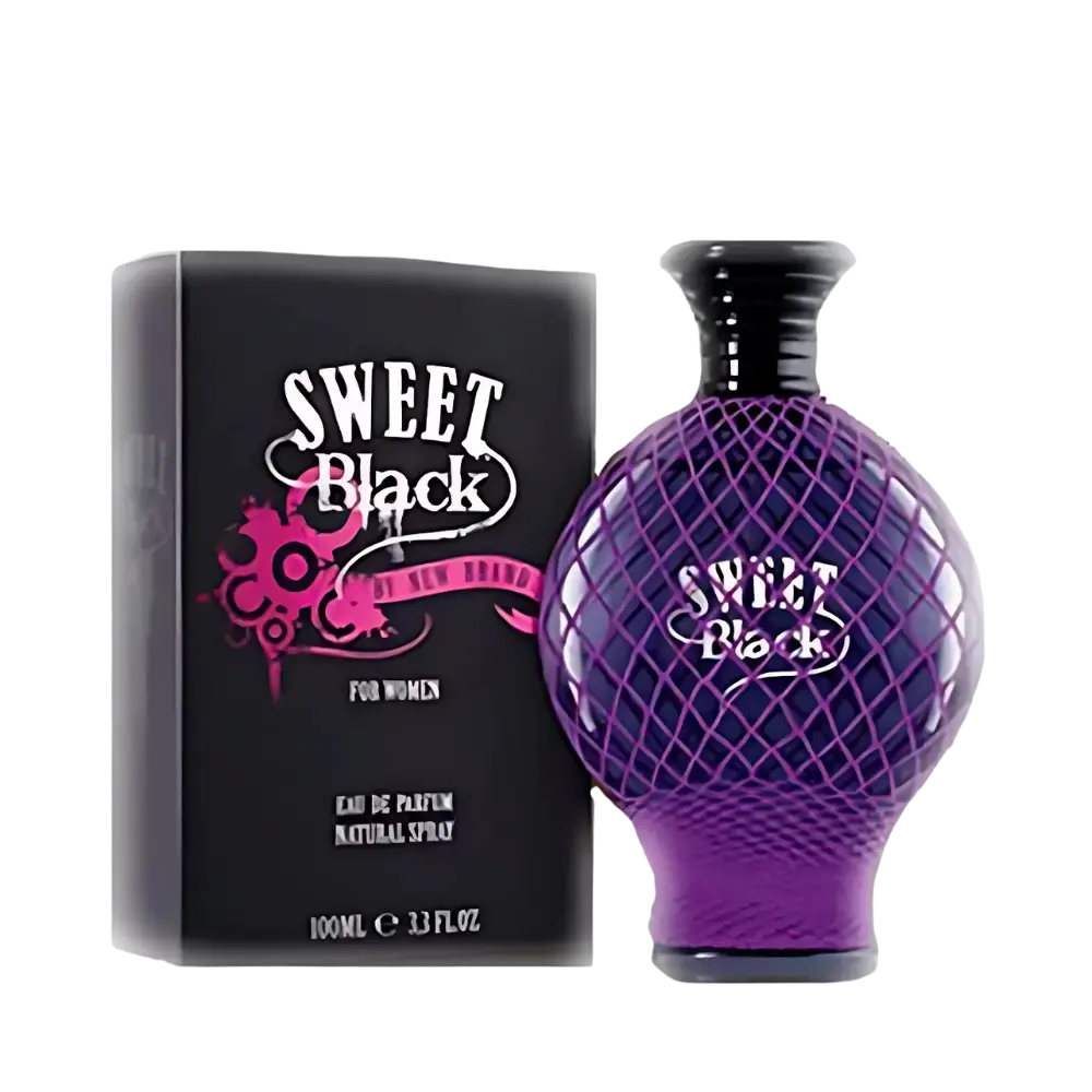 Sweet Black For Women Eau de Parfum Feminino - New Brand - Universo do Perfume