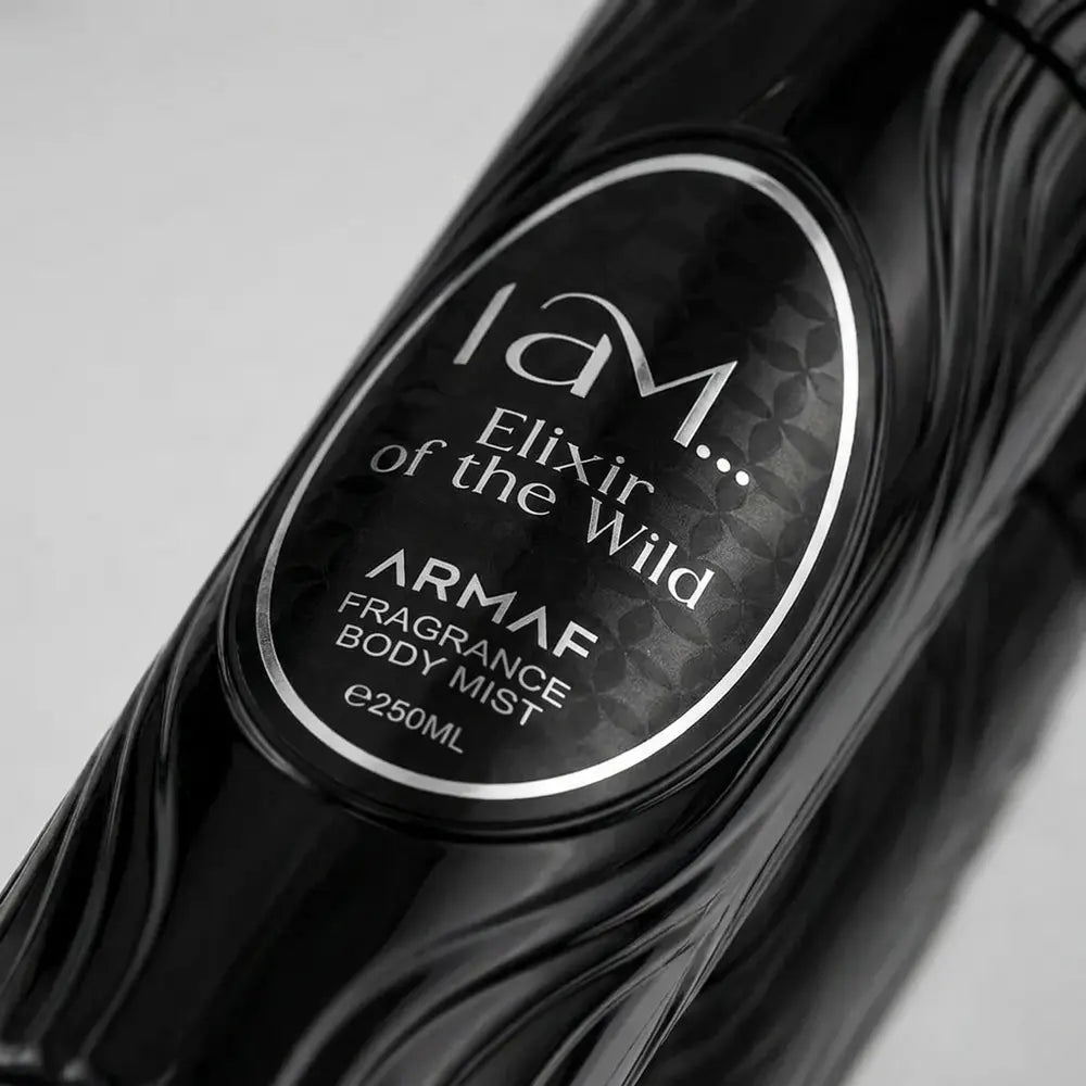 Body Mist I Am Elixir Of The Wild Masculino - Armaf - Universo do Perfume