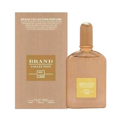 123 - Inspiração Tom Ford Orchid Soleil Eau de Parfum Feminino - Brand Collection - Universo do Perfume