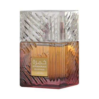Khamrah Dukhan Eau de Parfum Unissex - Lattafa - Universo do Perfume
