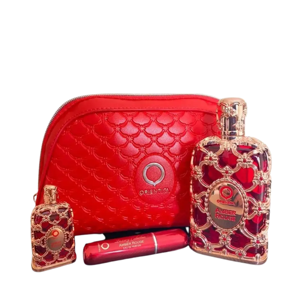 Kit Orientica Luxury Collection Amber Rouge Eau de Parfum Unissex - Orientica - Universo do Perfume
