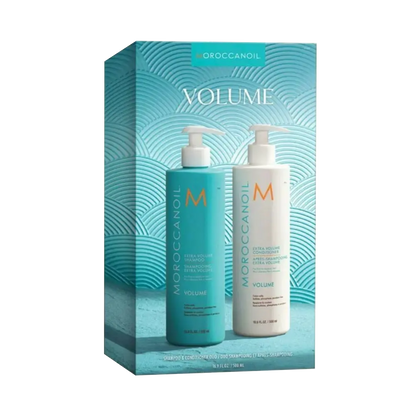 Kit Moroccanoil Volume Shampoo e Condicionador para Cabelos Finos - Moroccanoil - Universo do Perfume
