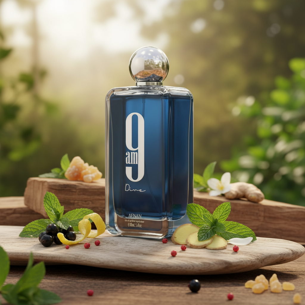 9AM Dive Eau de Parfum Unissex - Afnan - Universo do Perfume
