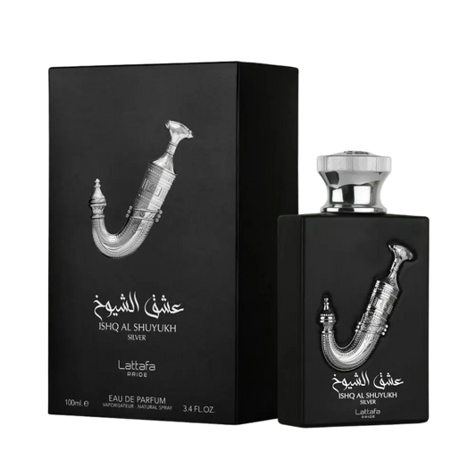 Lattafa Ishq Al Shuyukh Silver Eau de Parfum Unissex - Lattafa - Universo do Perfume