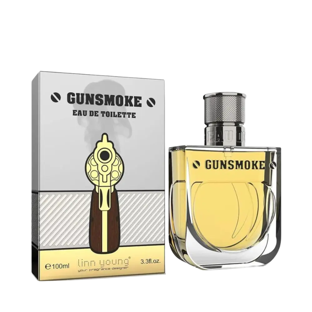 Gunsmoke Eau de Toilette Masculino - Linn Young 100ml - Universo do Perfume