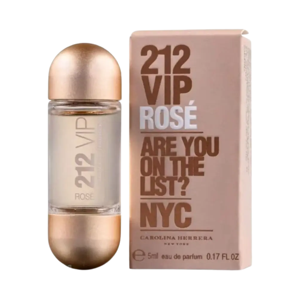 Miniatura 212 VIP Rosé Eau de Parfum Feminino - Carolina Herrera - Universo do Perfume