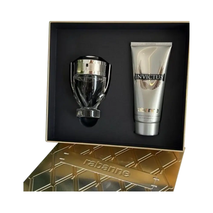 Kit Invictus Masculino Eau de Toilette + All Over Shampoo - Paco Rabanne - Universo do Perfume