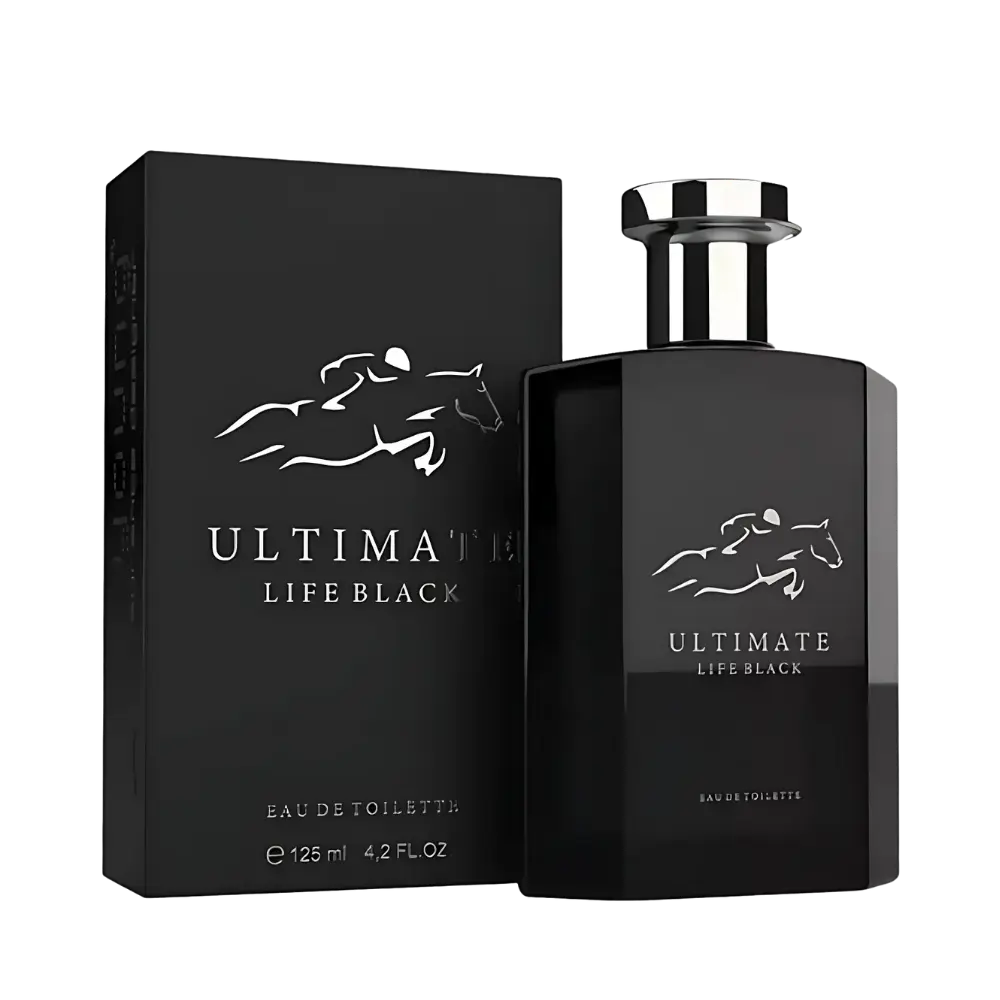 Ultimate Life Black Eau de Toilette Masculino - Linn Young - Universo do Perfume